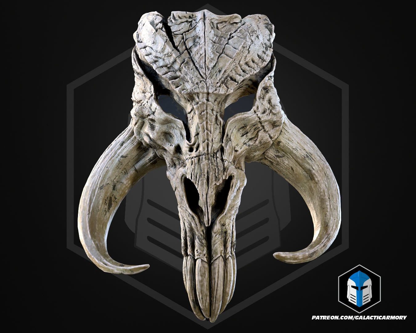 Lebensgroße Rancor-Kopf-Wandhalterung - 3D-Druckdateien