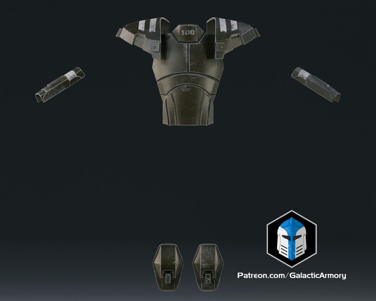 NCR Ranger Armor - 3D Print Files – Galactic Armory