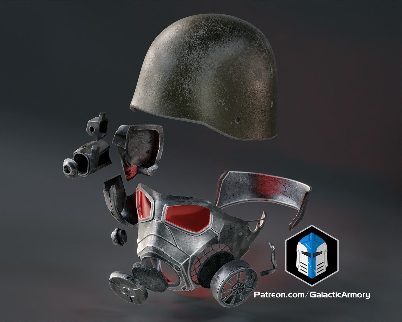 NCR Ranger Helmet 3D Print Files Galactic Armory ncr-ranger-helmet-3d-print-files-galactic-armory