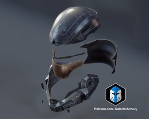 Halo Reach Noble 6 Helmet - 3D Print Files