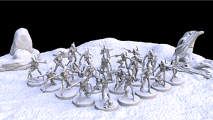 1:48 Scale Battle Droid Army - Officer Class - 3D Print Files