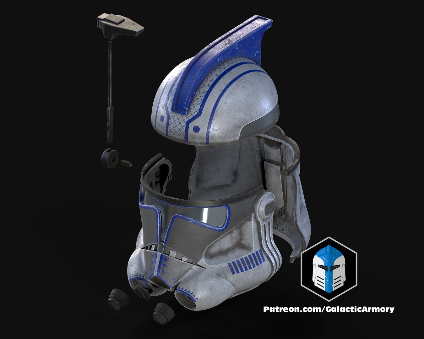 Phase 2 ARC Trooper Helmet - 3D Print Files