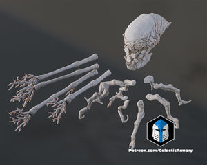 Halo Flood Spore Figurines and Mold - 3D Print Files