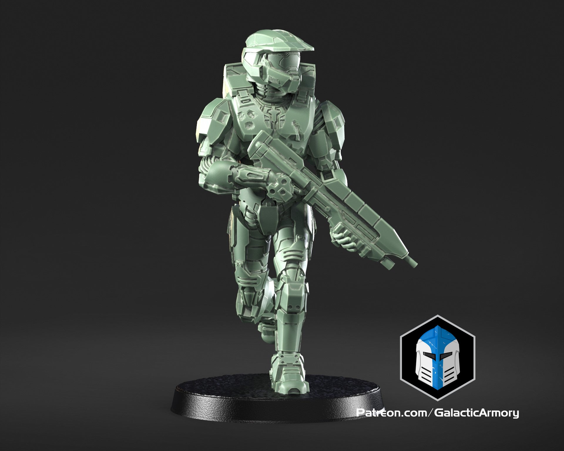 1:48 Scale Halo 3 Master Chief Miniatures - 3D Print Files