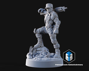 1:48 Scale Halo UNSC Marine Miniatures - 3D Print Files