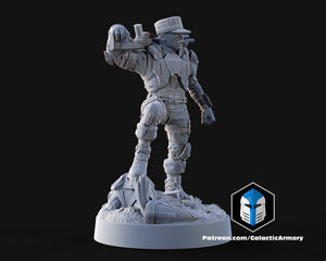 1:48 Scale Halo UNSC Marine Miniatures - 3D Print Files