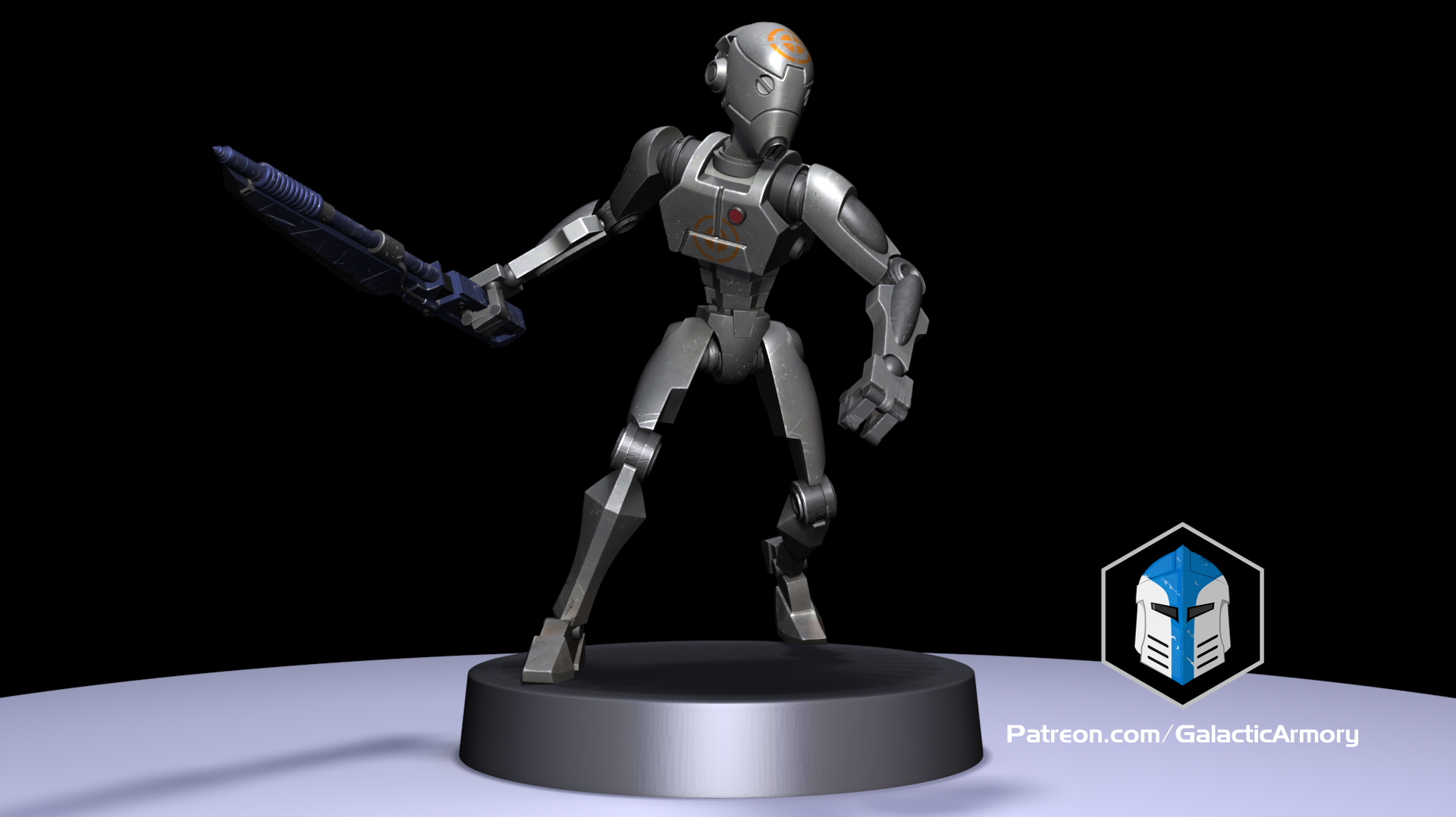 1:48 Scale Battle Droid Army - BX Commando Droids - 3D Print Files