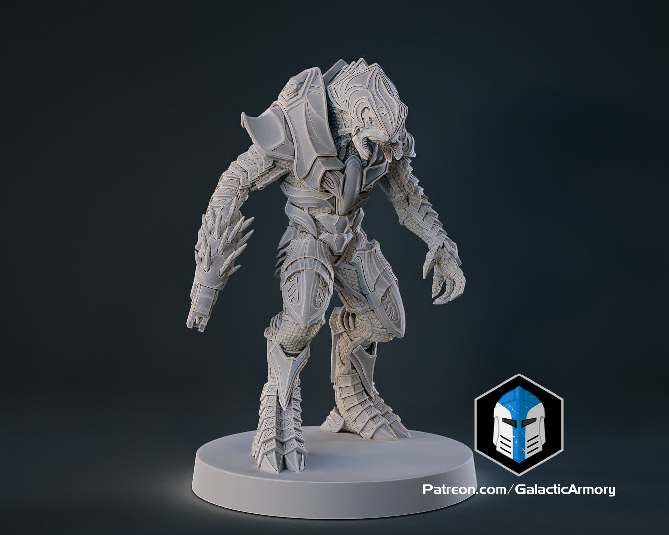 1:48 Scale Halo Arbiter Miniatures - 3D Print Files