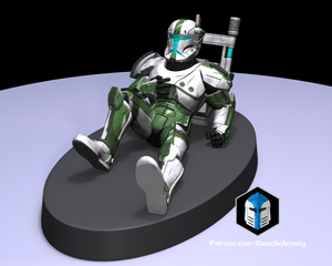 1:48 Scale Republic Commando Miniatures - 3D Print Files