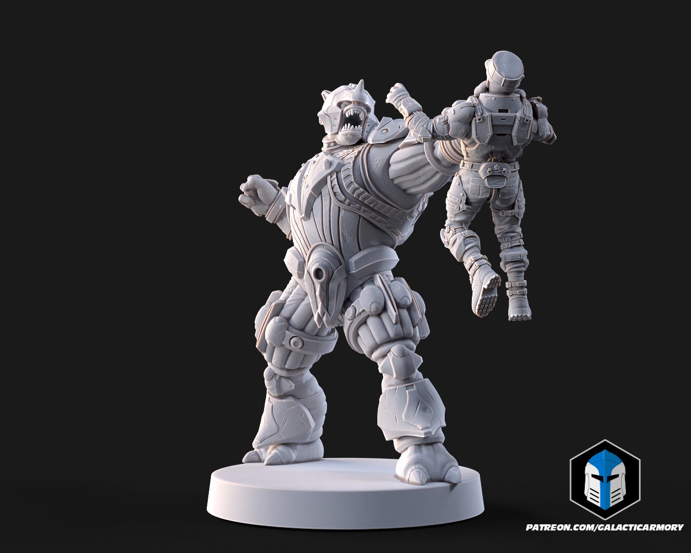 1:48 Scale Brute Miniatures - 3D Print Files