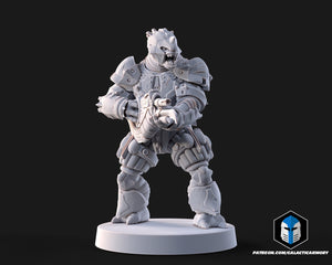 1:48 Scale Brute Miniatures - 3D Print Files