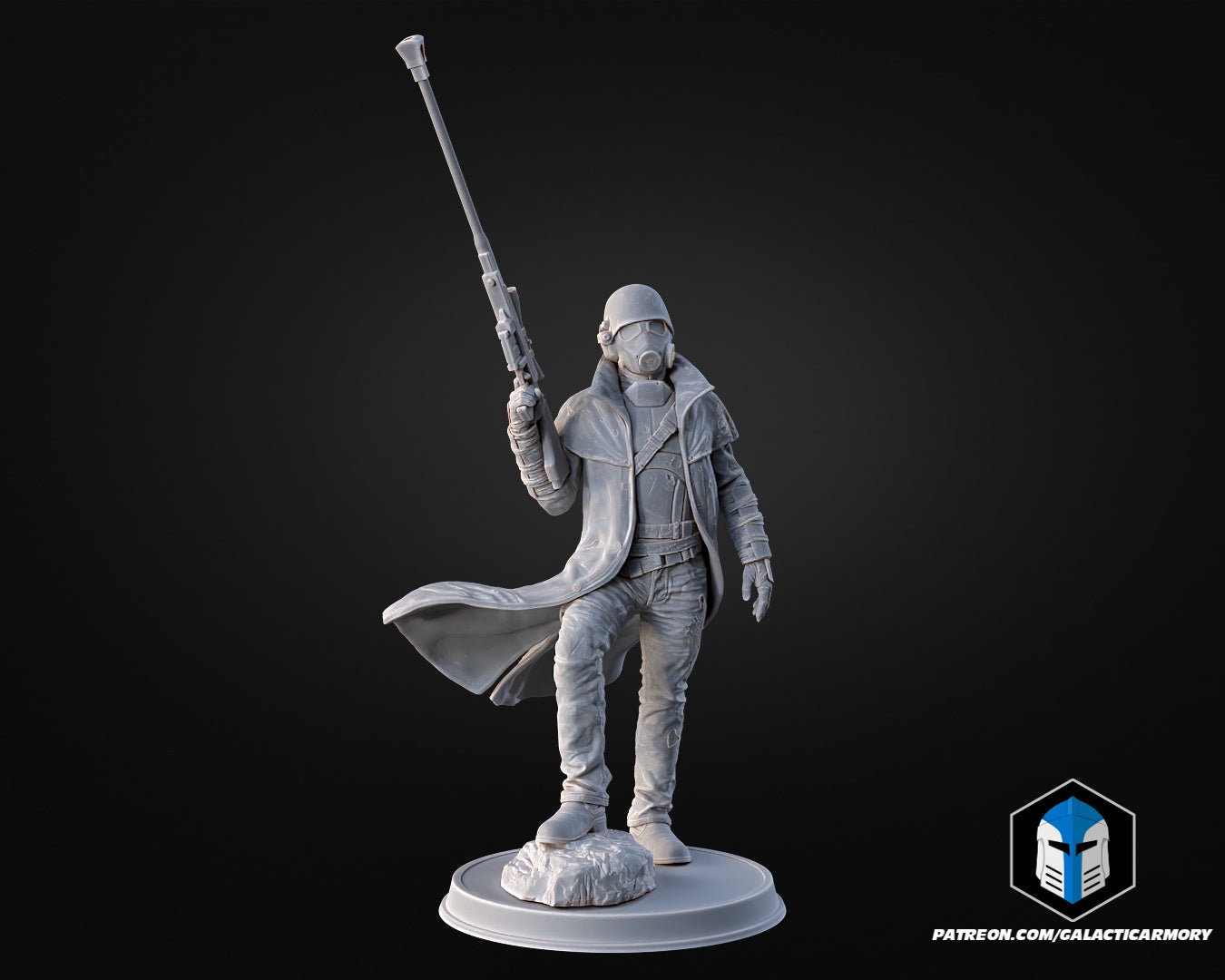 NCR Ranger Figurine - 3D Print Files