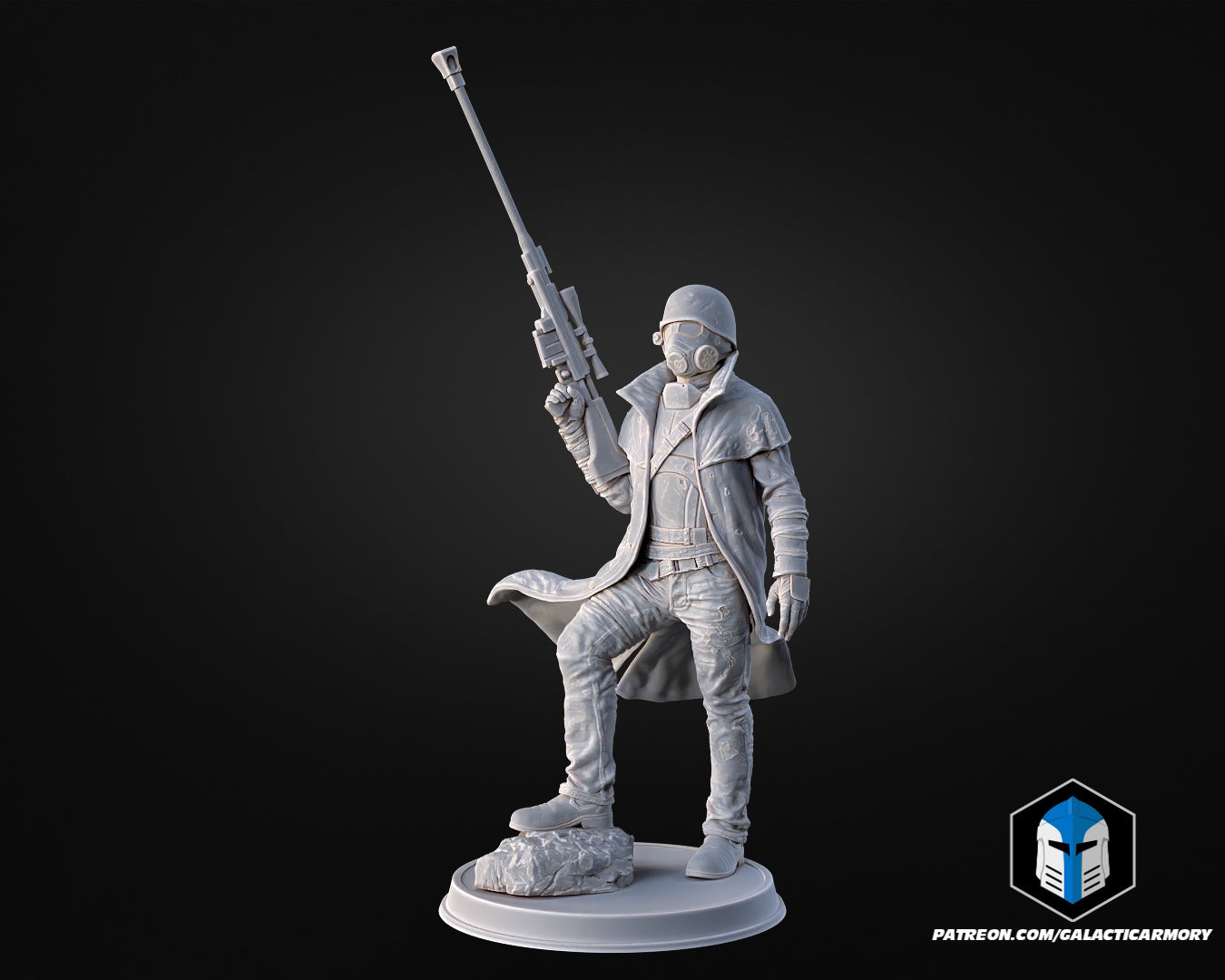 NCR Ranger Figurine - 3D Print Files