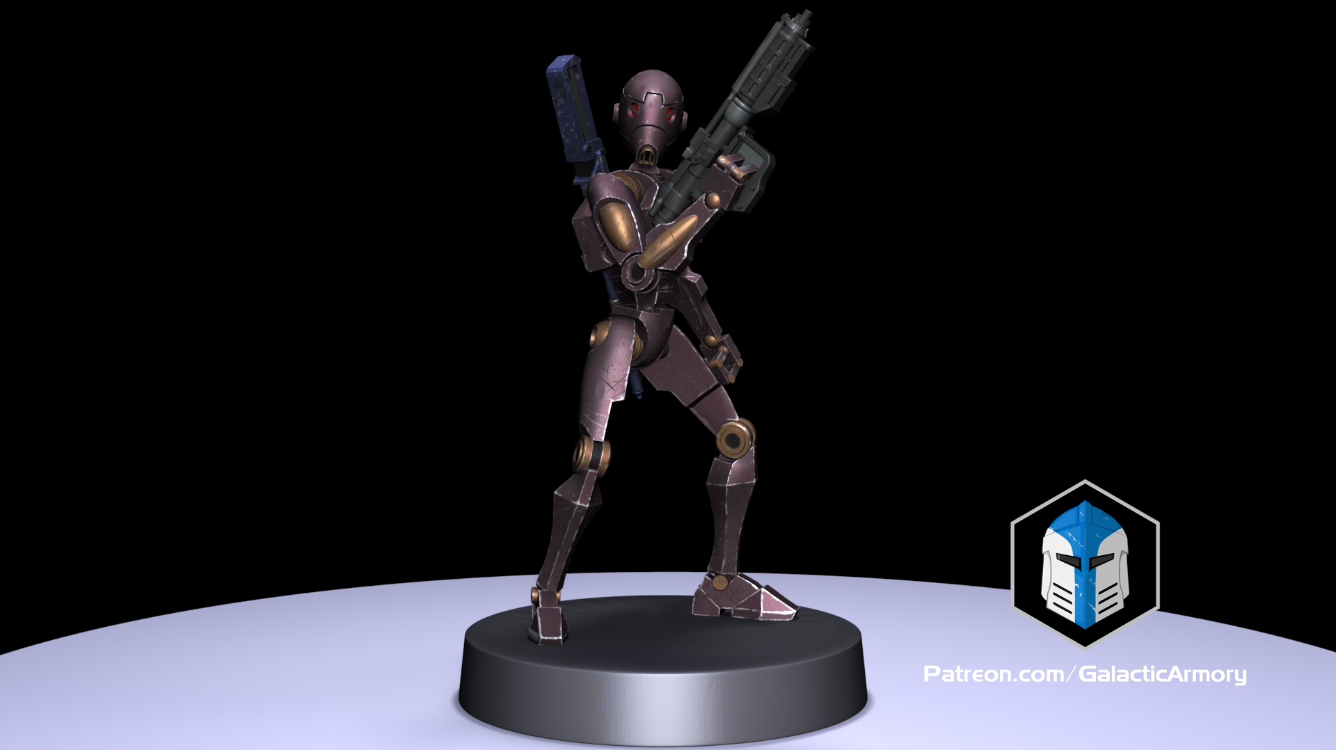 1:48 Scale Battle Droid Army - BX Commando Droids - 3D Print Files