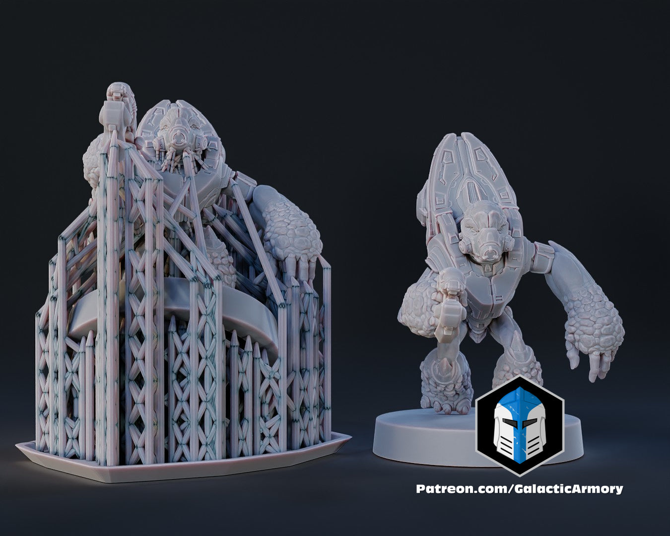 1:48 Scale Halo Grunt Miniatures - 3D Print Files