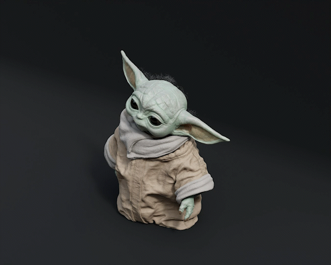 Grogu Figurine - Pose 1 - 3D Print Files
