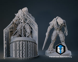 1:48 Scale Halo Arbiter Miniatures - 3D Print Files