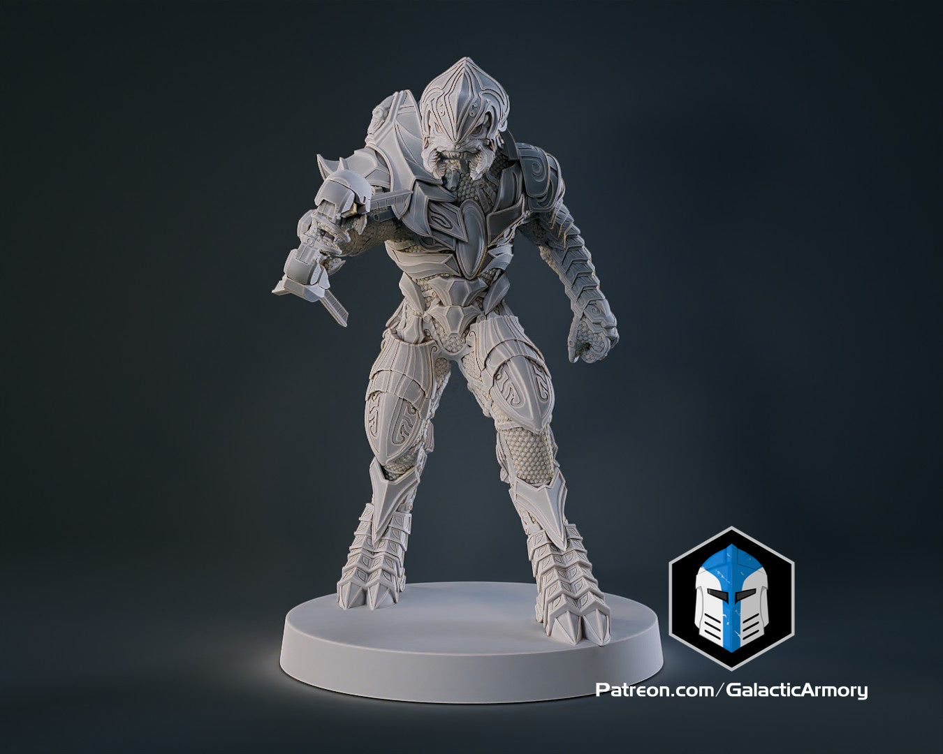 1:48 Scale Halo Arbiter Miniatures - 3D Print Files