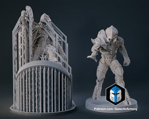 1:48 Scale Halo Arbiter Miniatures - 3D Print Files