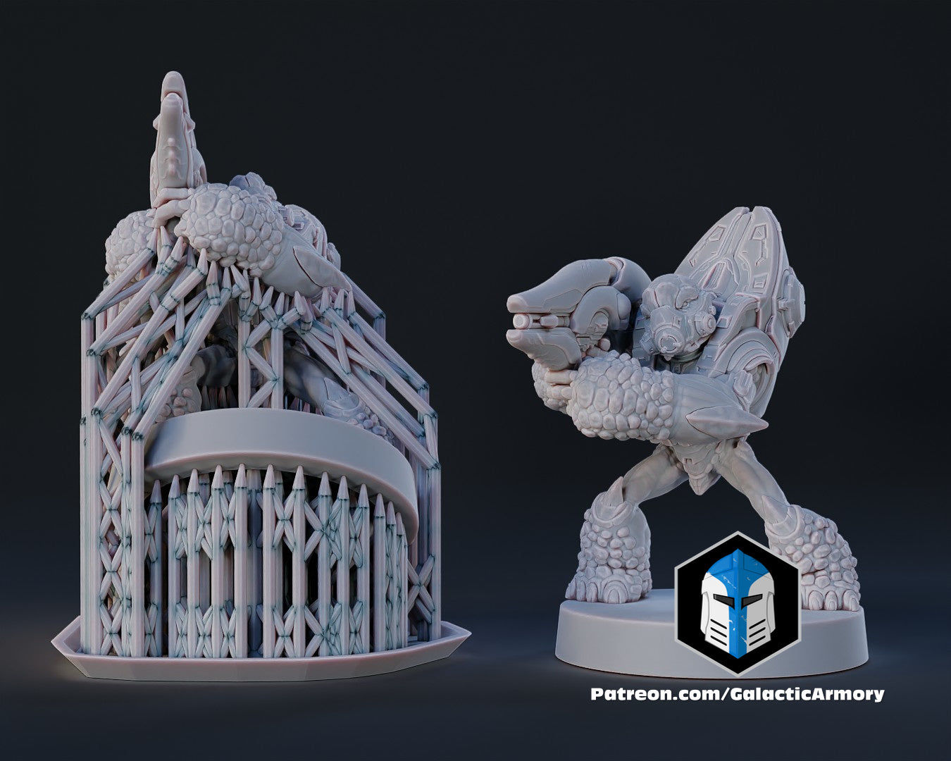 1:48 Scale Grunt Miniatures - 3D Print Files