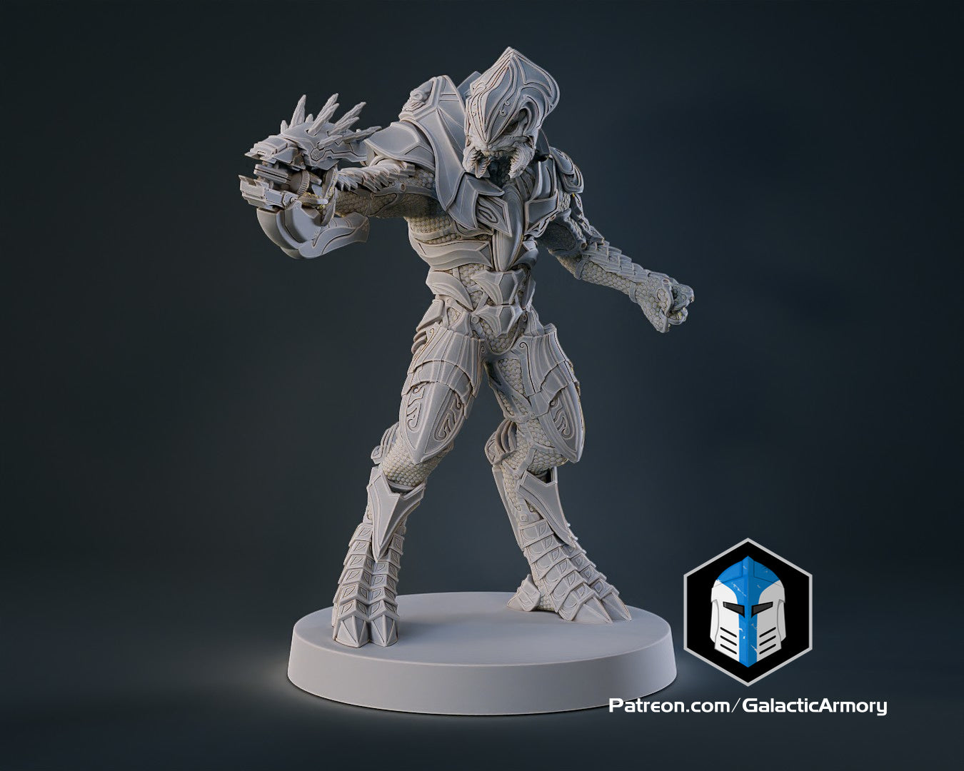 1:48 Scale Halo Arbiter Miniatures - 3D Print Files