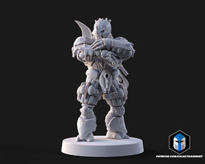 1:48 Scale Brute Miniatures - 3D Print Files