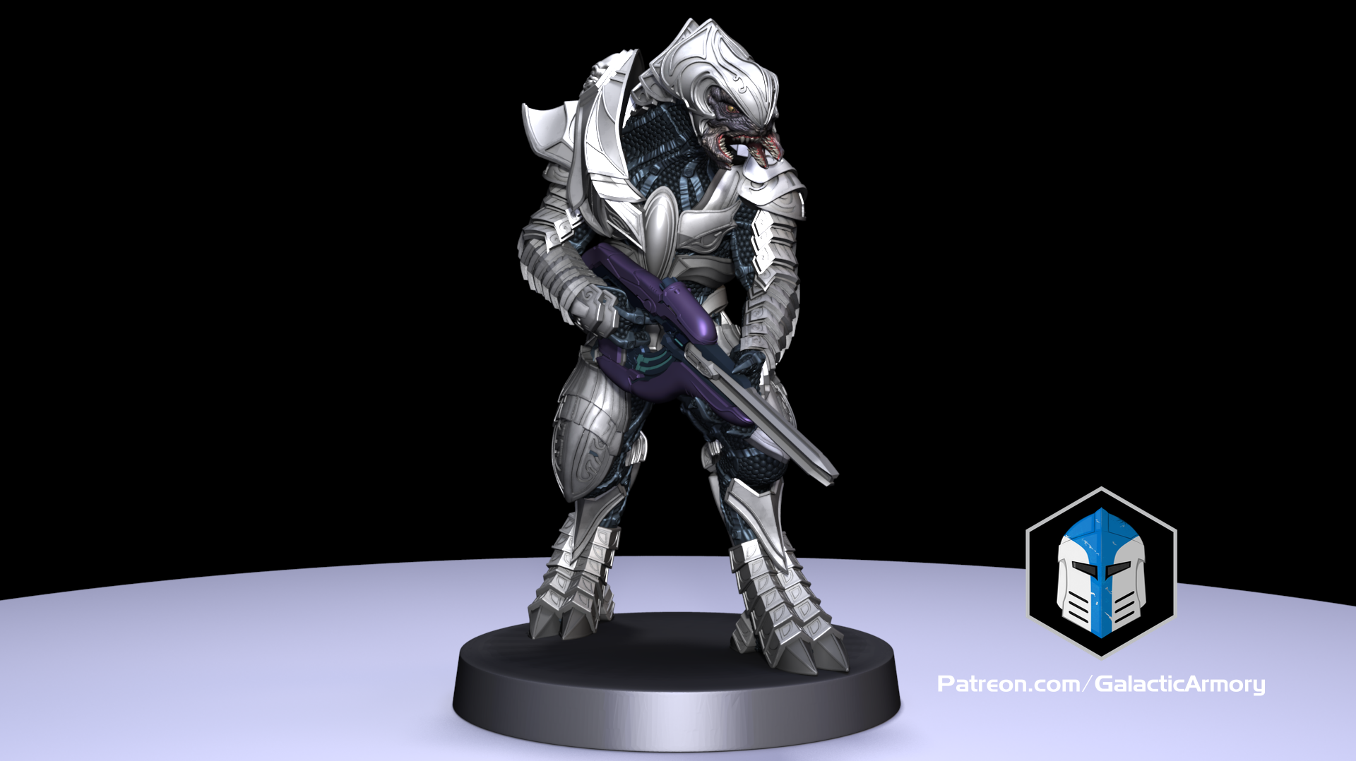 1:48 Scale Halo Arbiter Miniatures - 3D Print Files