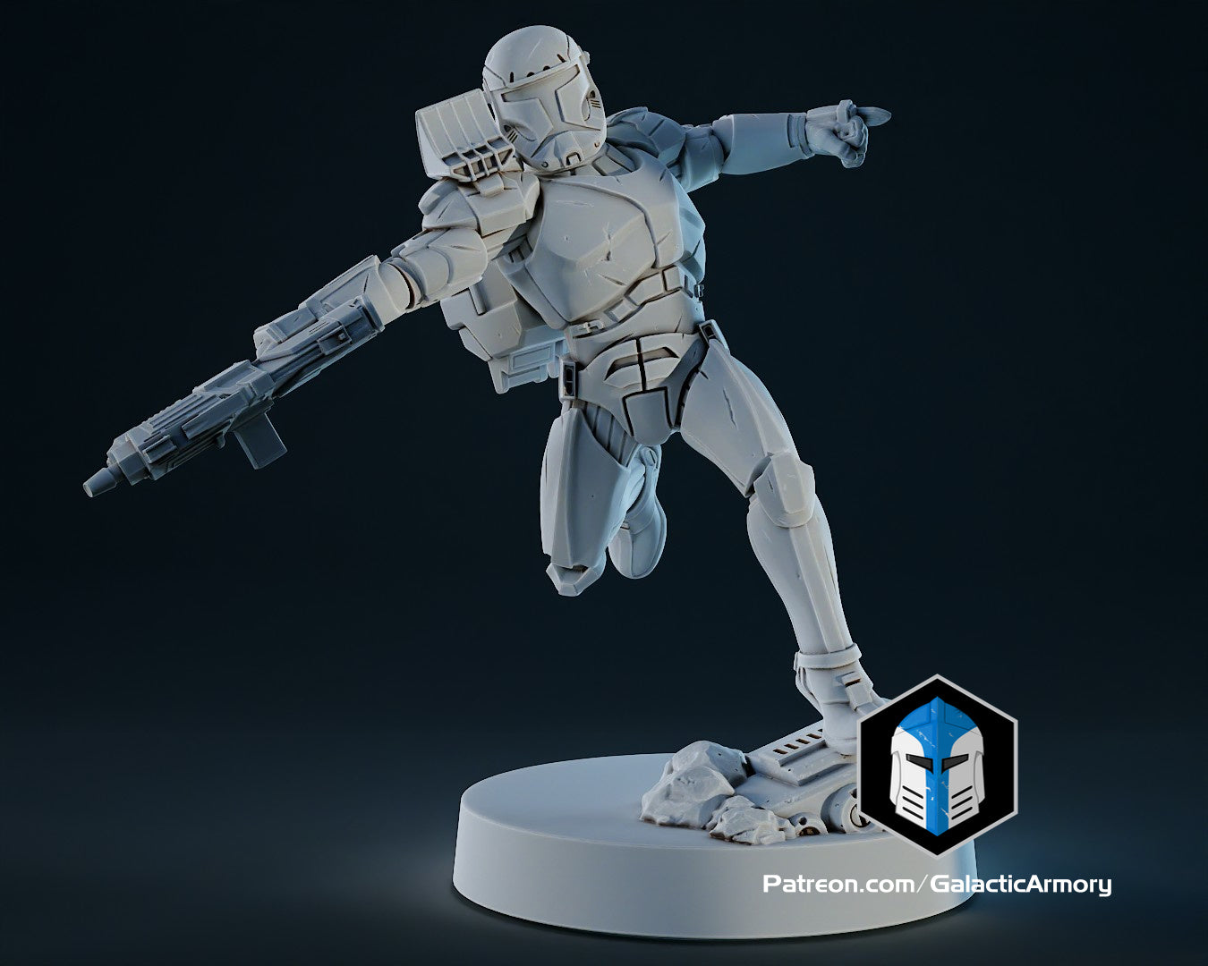 Republic Commando Miniatures im Maßstab 1:48 - 3D-Druckdateien