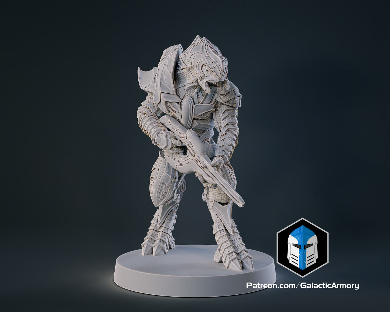 1:48 Scale Halo Arbiter Miniatures - 3D Print Files