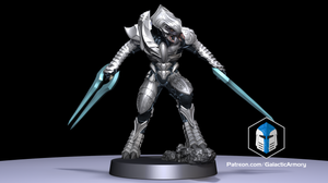 1:48 Scale Halo Arbiter Miniatures - 3D Print Files