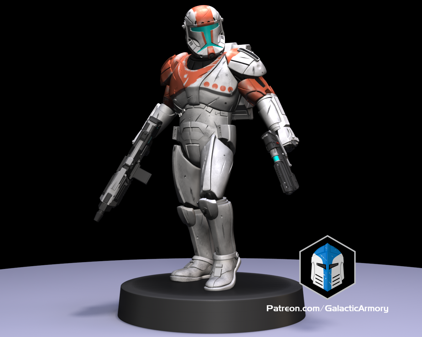 1:48 Scale Republic Commando Miniatures - 3D Print Files