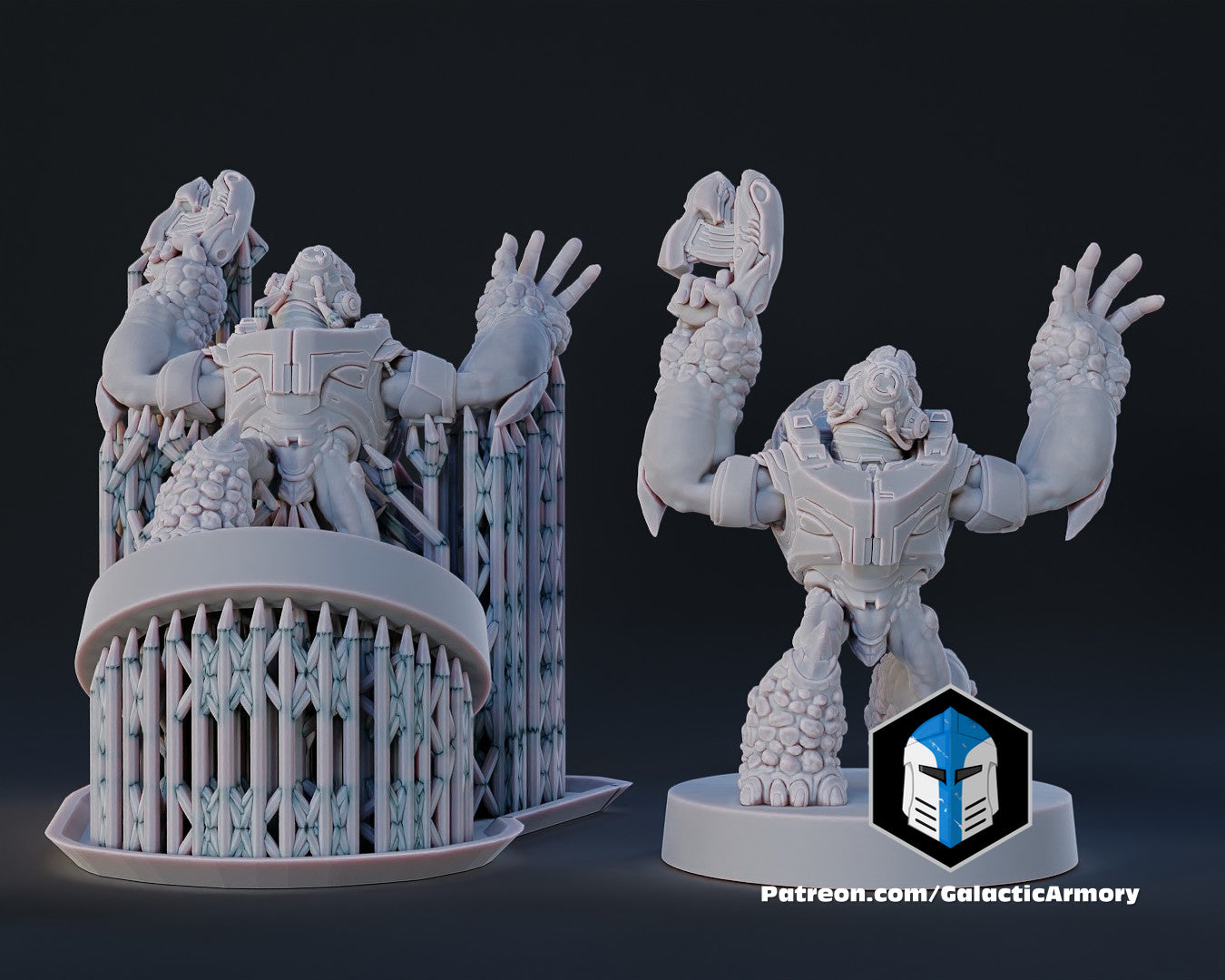 1:48 Scale Grunt Miniatures - 3D Print Files