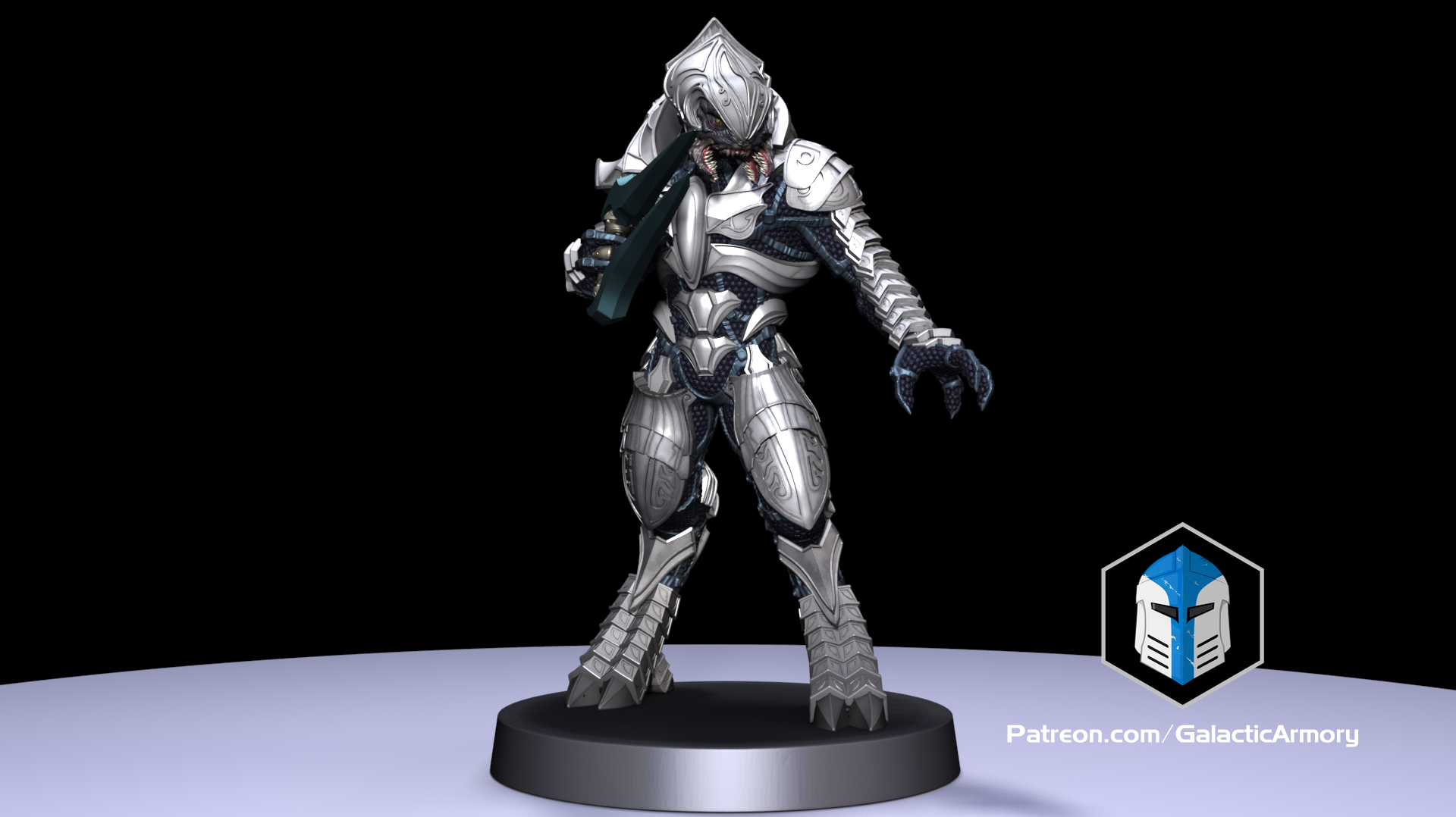 1:48 Scale Halo Arbiter Miniatures - 3D Print Files