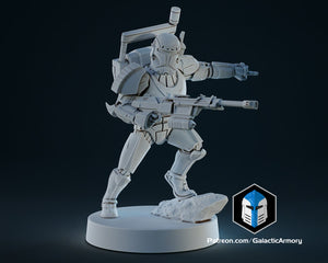 1:48 Scale Republic Commando Miniatures - 3D Print Files