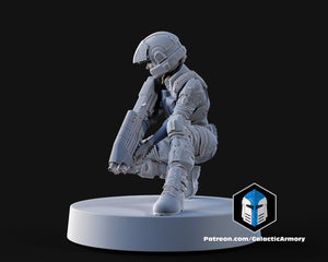 1:48 Scale Halo UNSC Marine Miniatures - 3D Print Files