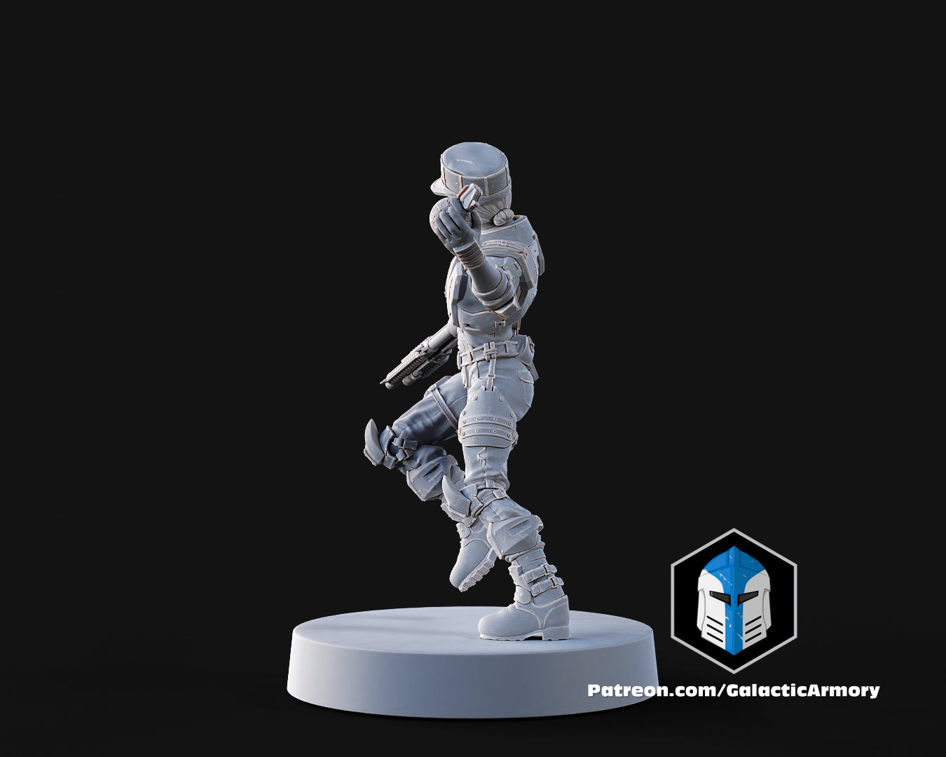 1:48 Scale Halo UNSC Marine Miniatures - 3D Print Files