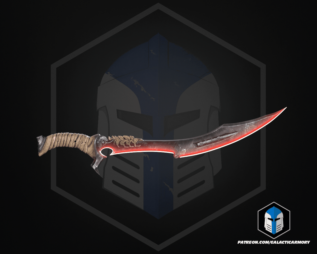 Predator: Badlands Sword - 3D Print Files – Galactic Armory