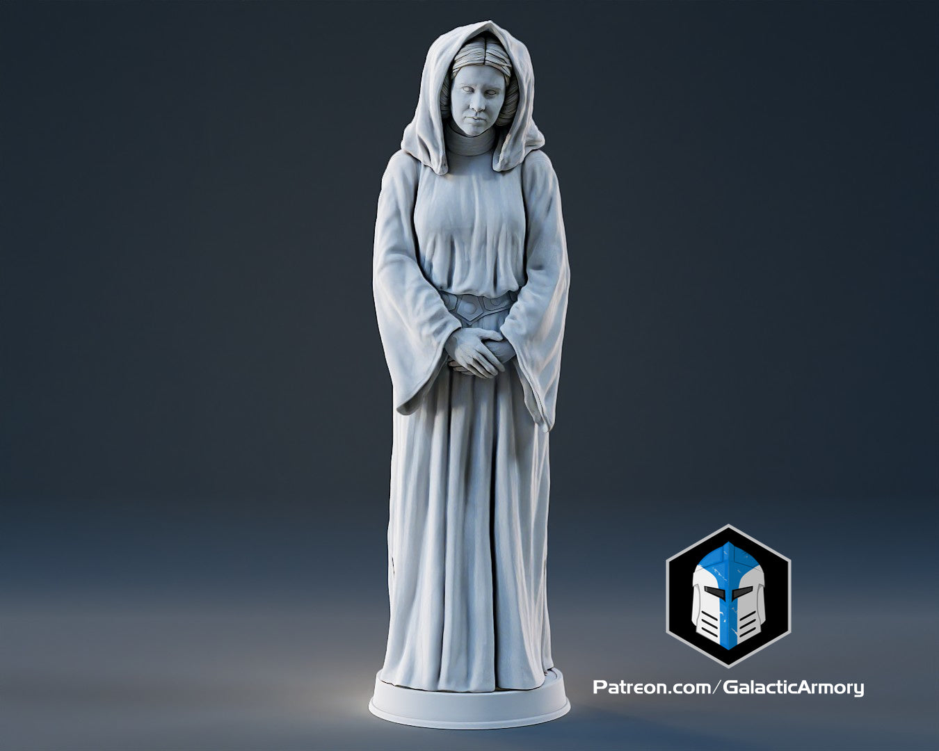 Princess Leia Figurine - Pose 1 - 3D Print Files