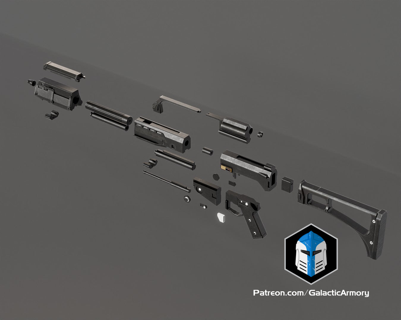 Galaxies Proton Blaster - 3D Print Files – Galactic Armory