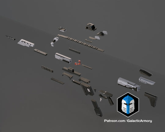 Titanfall R-201 - 3D Print Files – Galactic Armory
