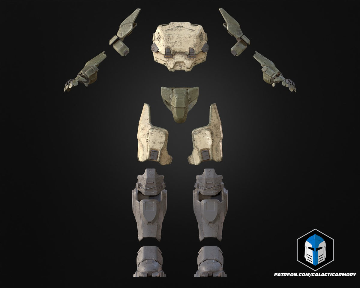 Infinite Rakshasa Armor - 3D Print Files – Galactic Armory
