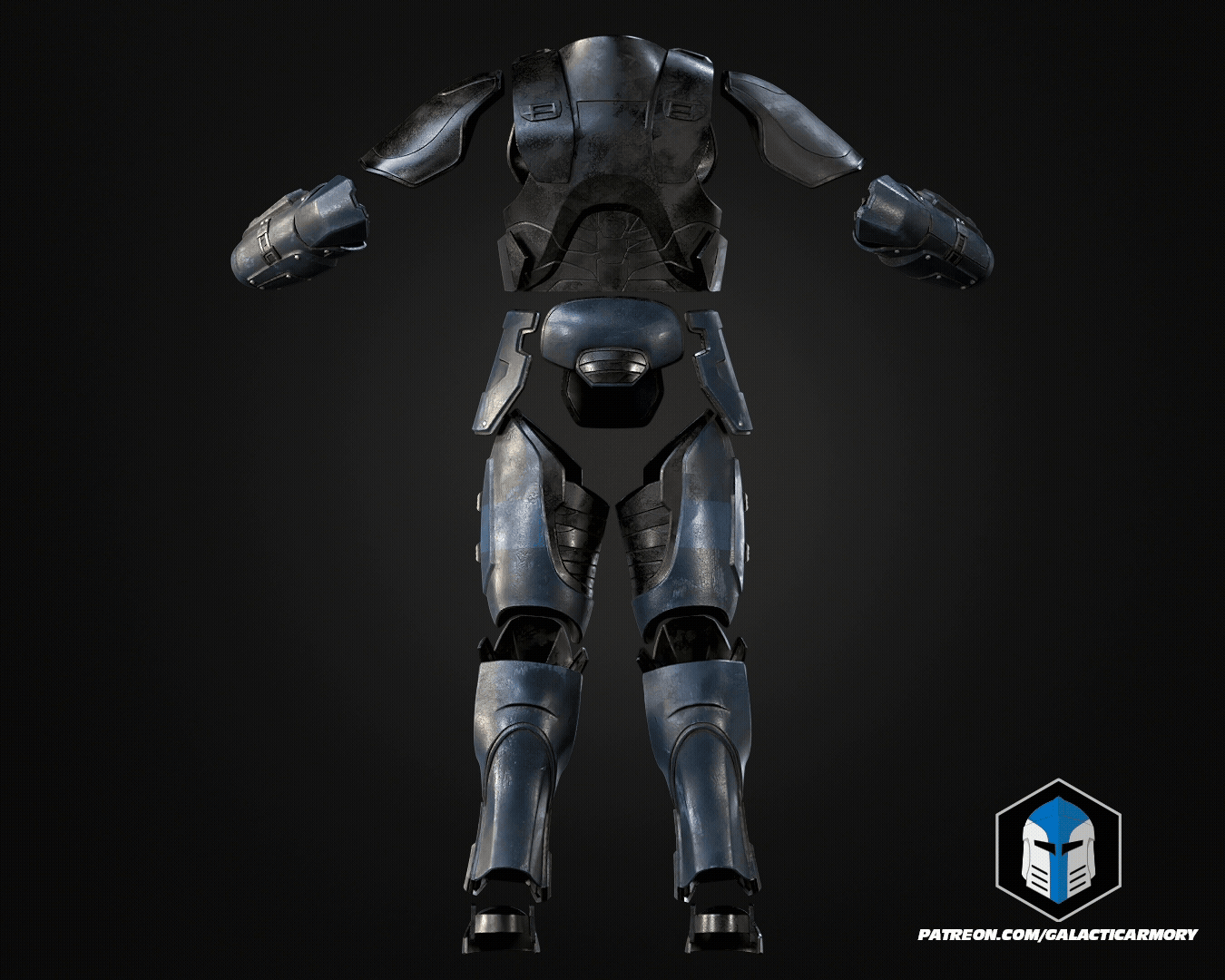 Helldivers 2 - A-35 Recon Helmet and Armor - 3D Print Files