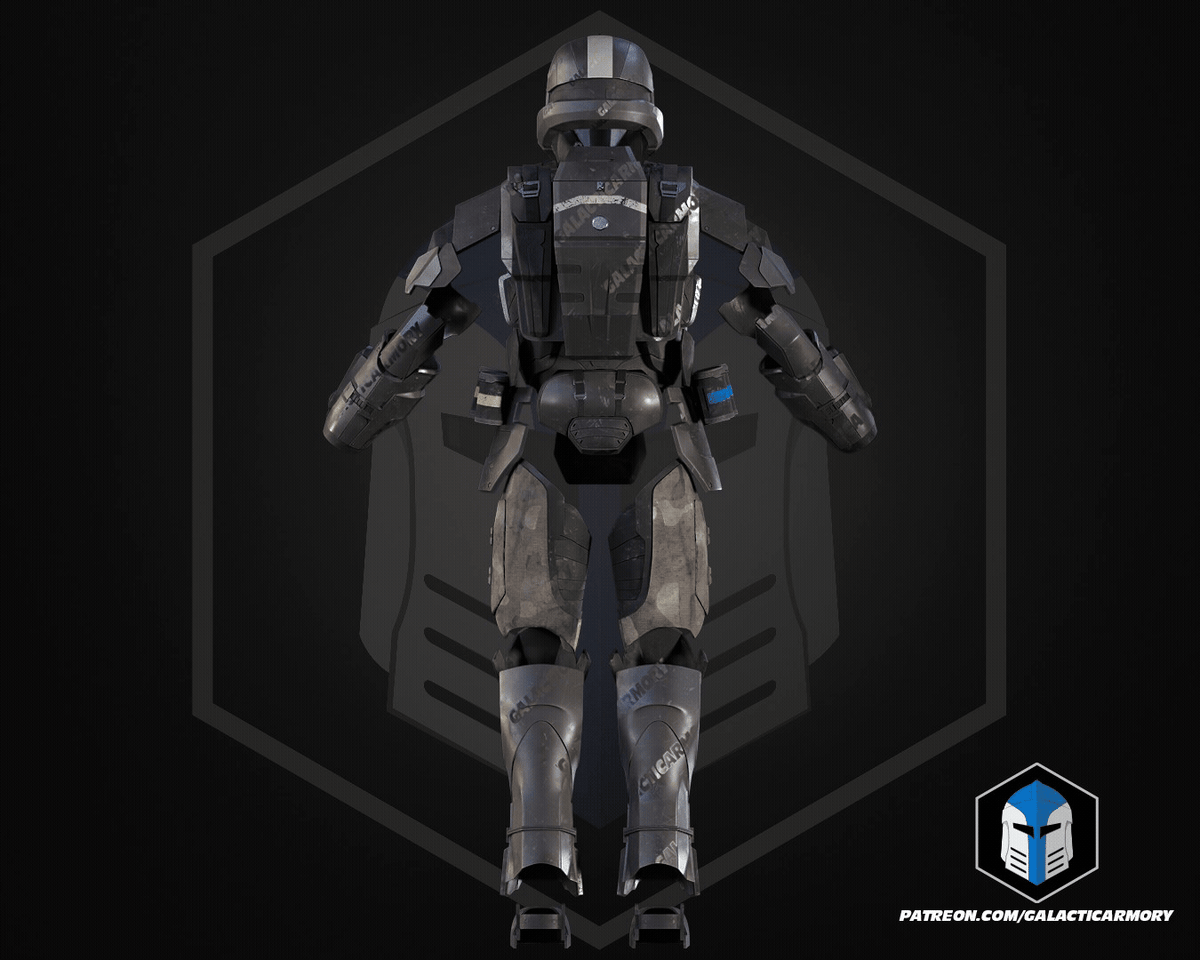Halo 3 ODST Rookie Armor - 3D Print Files – Galactic Armory