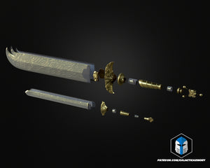 KPop Demon Hunters Rumi Armor and Swords - 3D Print Files
