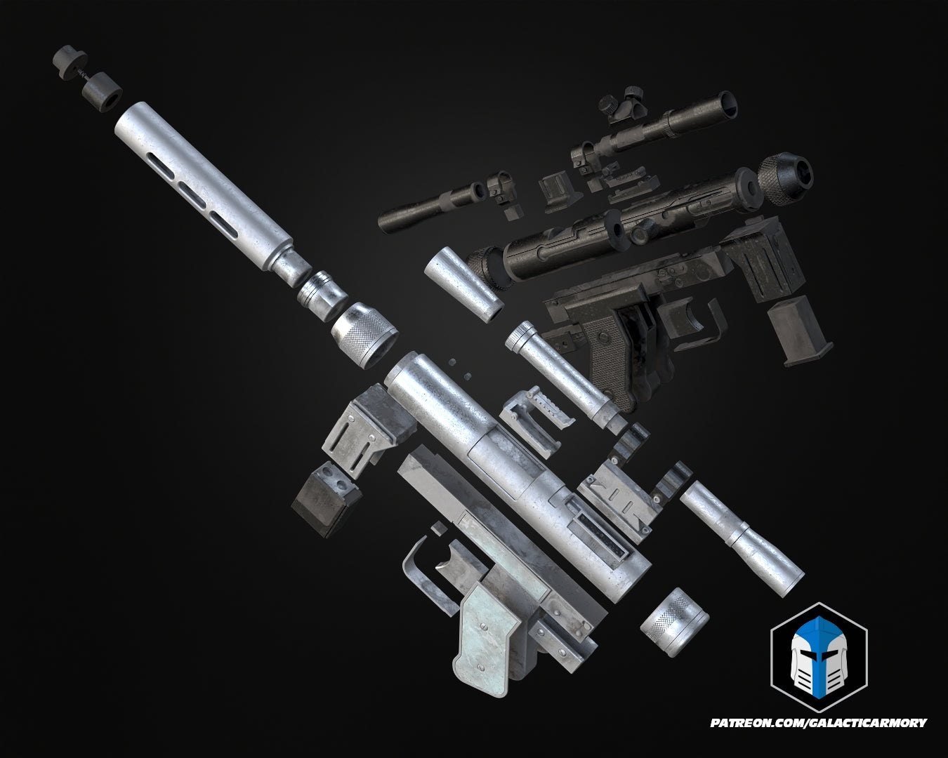 SE-14R Blaster - 3D Print Files