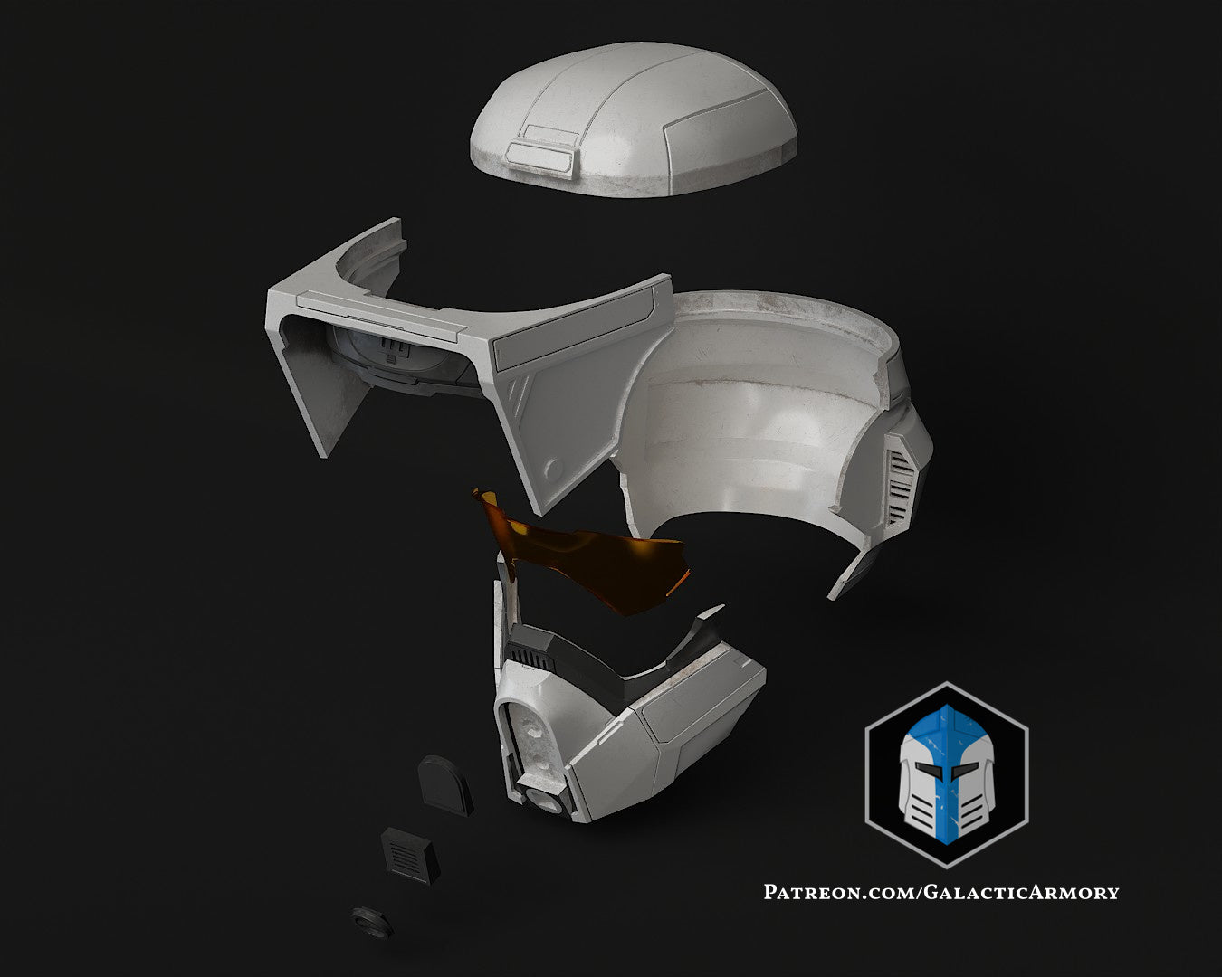 Scout Trooper Spartan Helmet - 3D Print Files