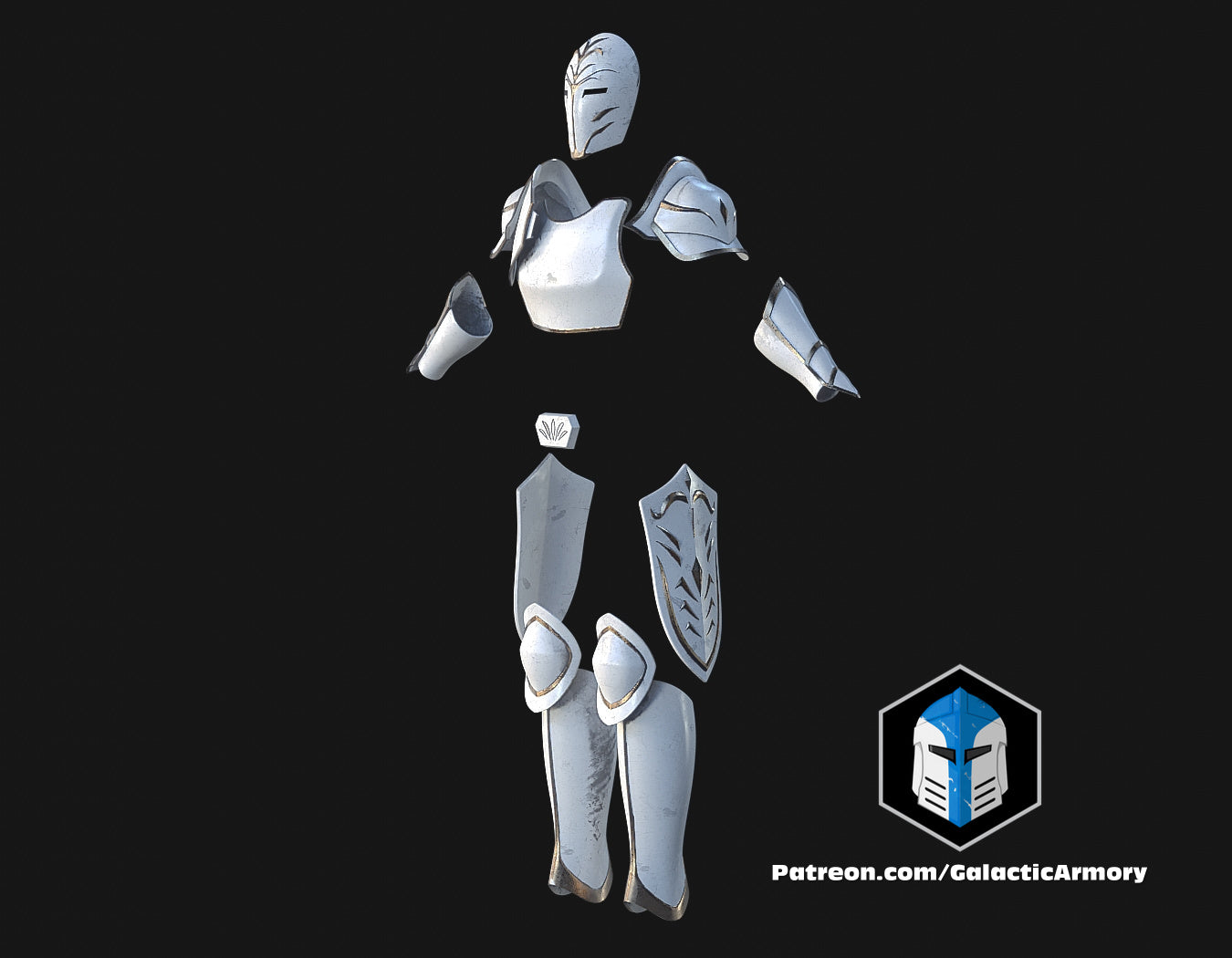 Temple Guard Concept Art Armor Sets - 3D Print Files