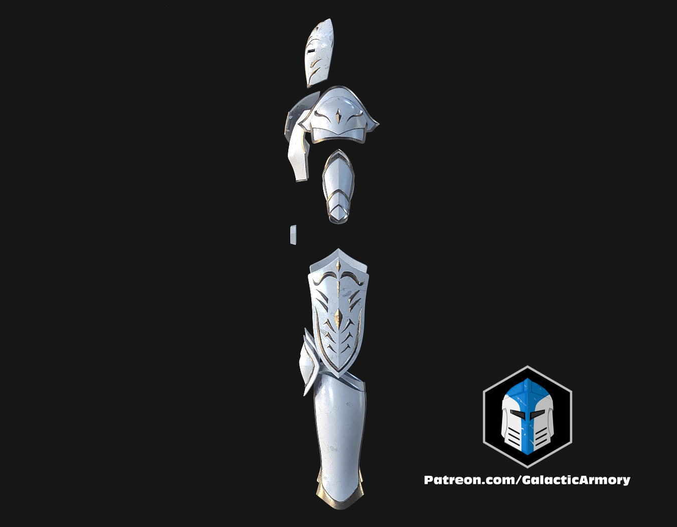 Temple Guard Concept Art Armor Sets - 3D Print Files