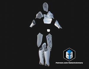 Temple Guard Concept Art Armor Sets - 3D Print Files