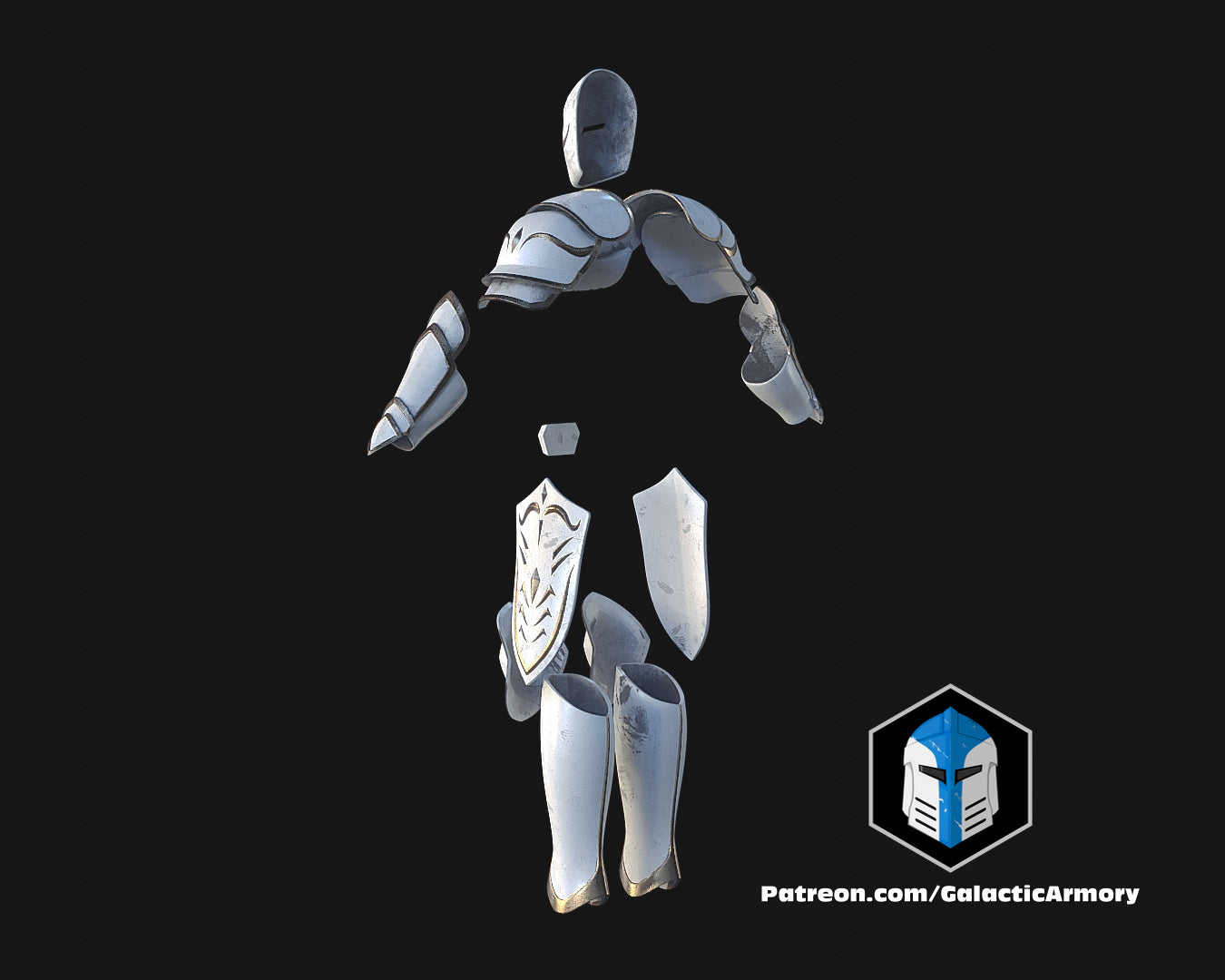 Temple Guard Concept Art Armor Sets - 3D Print Files